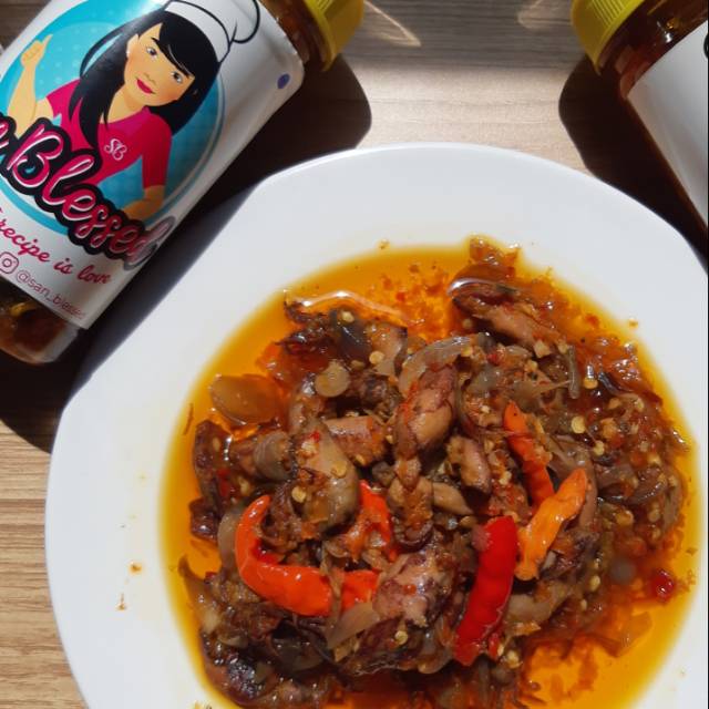 

Sambal cumi asin super pedas