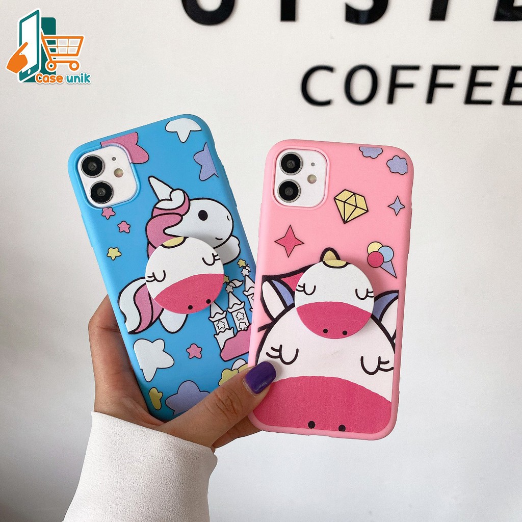 SS273 case Popsocket UNICORN Vivo Y91c Y1s Y91 Y93 Y95 Y12 Y17 Y15 Y19 U3 Y5s CS2445