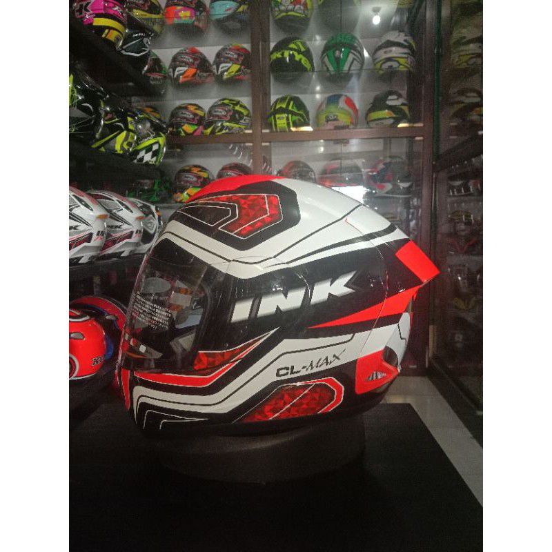 Helm INK CL Max Seri 5 Black Red