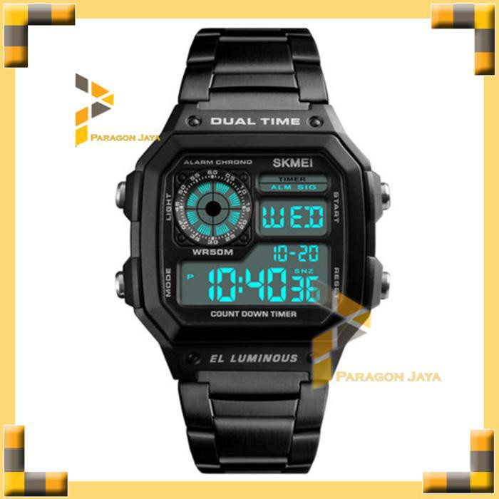 Promo Jam Tangan Pria Digital Sport Skmei 1335 Original Black Casio Citizen Berkualitas