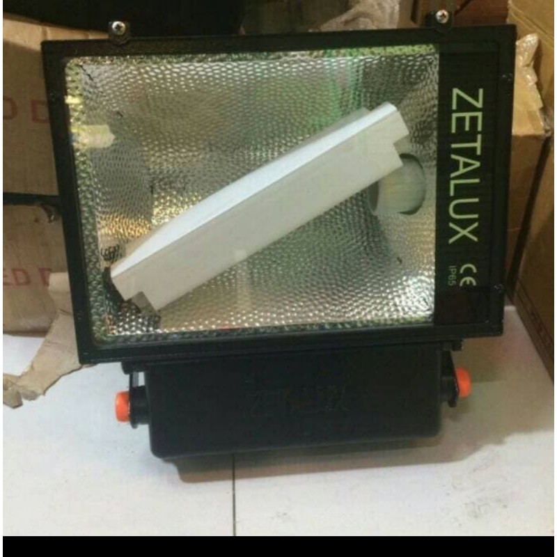 lampu sorot halogen 250w 250watt lampu tembak hpit 250w komplit zetalux
