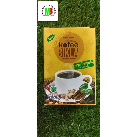 

Produk KOPI BIKLA REMPAH NUSANTARA Kopi Herbal Alami BOX 20 SACHET By HEY ENTERTAINMENT