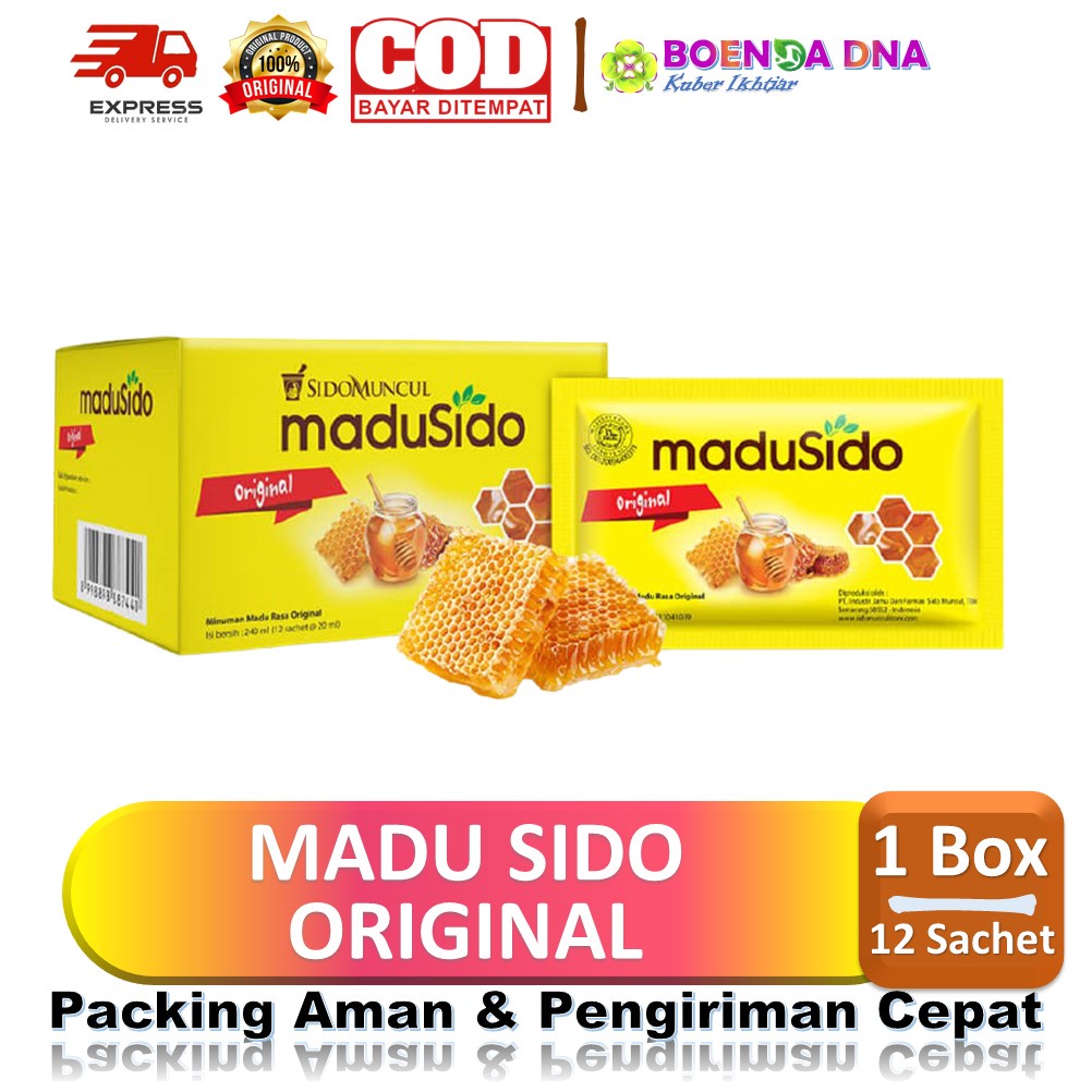 

1 Box Madu Sido Original isi 12 Sachet