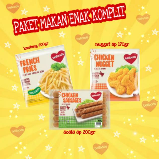 

Nugget - Kentang - Sosis - bakso - belfoods - bekasi utara - bekasi kota - wisma asri - sumareccon