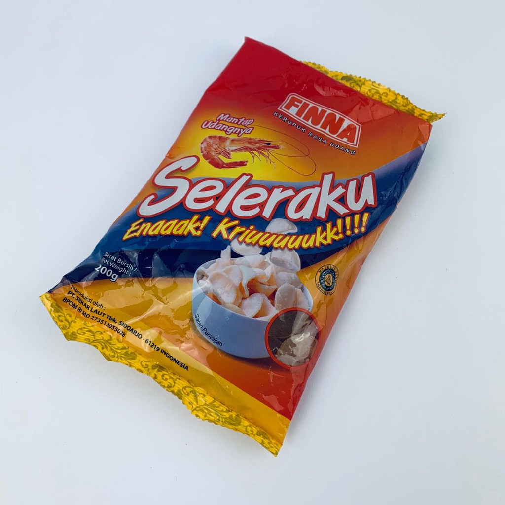 Kerupuk udang / finna / 200g / Kerupuk rasa udang