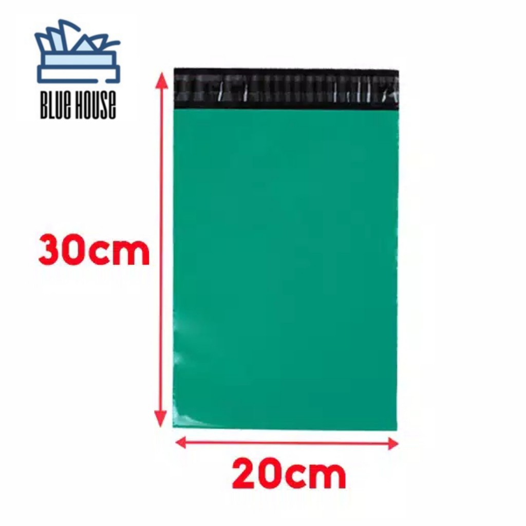 

Polymailer Plastik Packing 20x30 cm Hijau Tua (100pcs)