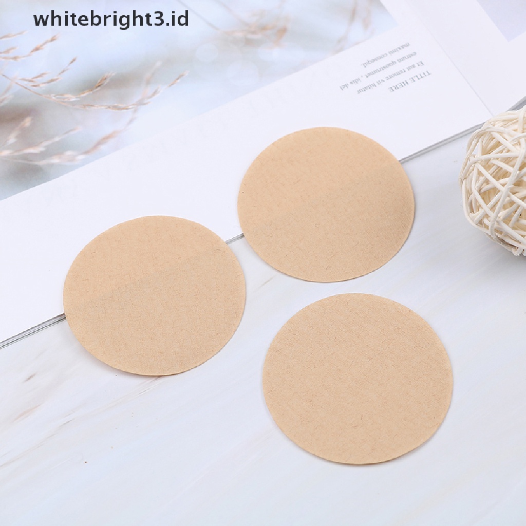 (whitebright3.id) 100pcs / Pak Kertas Filter Pembuat Kopi Pengganti Untuk Aeropress