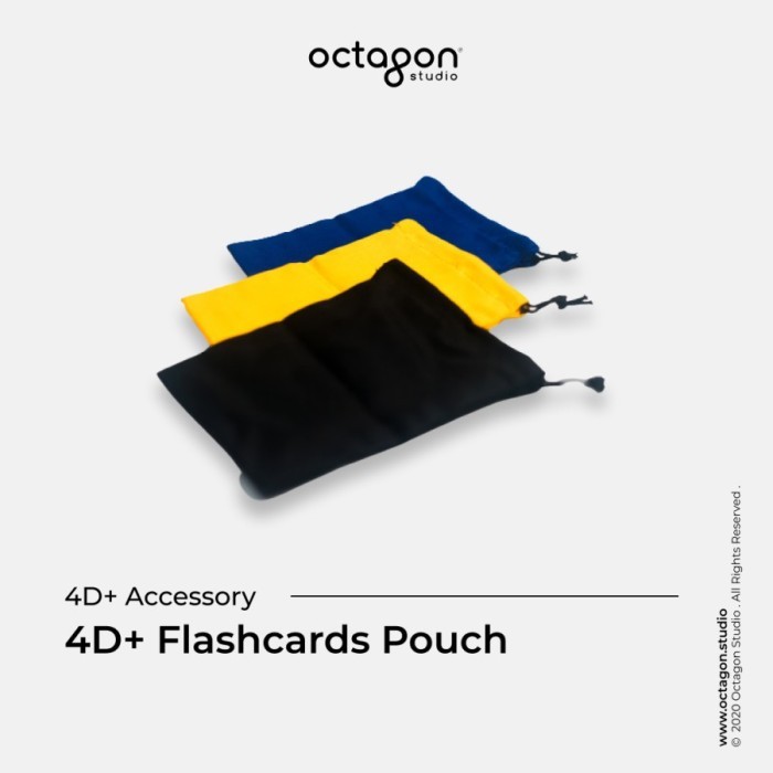 Kantong Kartu 4D+ Flashcard Pouch