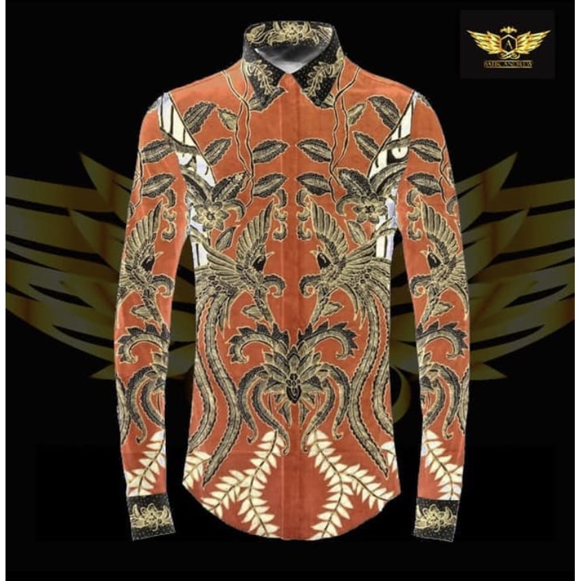 Kain Kemeja Batik Tulis Pria Wanita Lengan Pendek Panjang 11