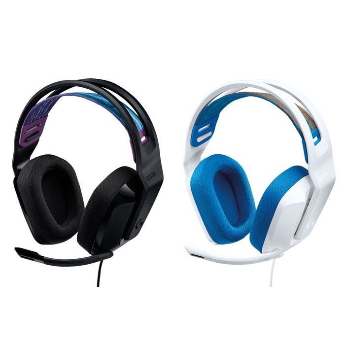 Headset Gaming Logitech G335 Lightspeed Wired 7.1 - Logitech G335 ...