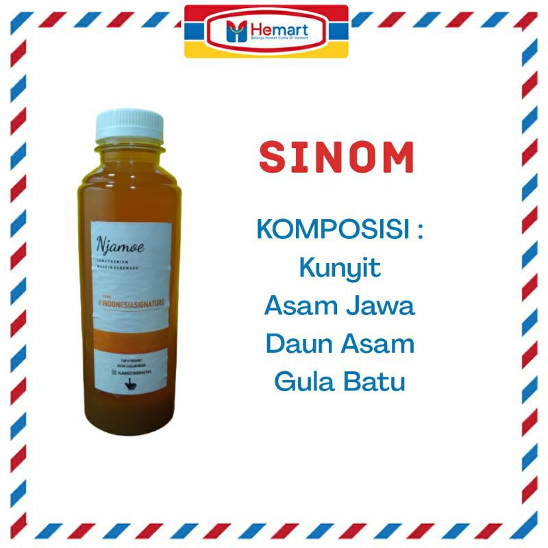 

JAMU PREMIUM SINOM 250 ML / MINUMAN SEHAT