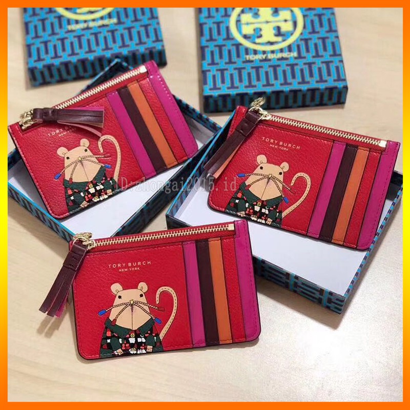   Harga  spesial Tory Burch dompet  wanita dompet  kartu 