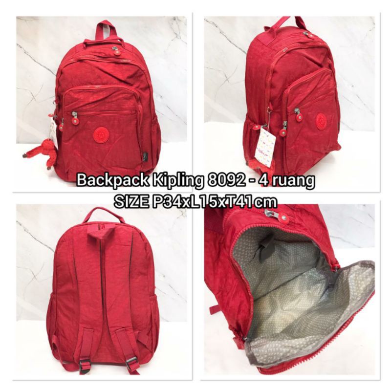 [BISA COD] Tas Ransel KIP 8092 4Ruang-Tas Import Murah