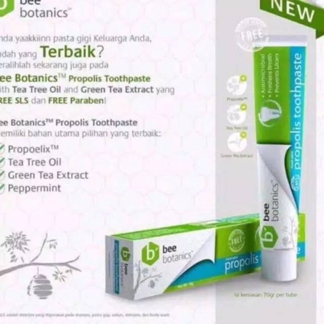 Toothpaste hdi / tooth paste hdi / bee botanics toothpaste hdi / pasta gigi hdi / odol hdi