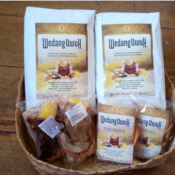 

WEDANG UWUH ISI 10 / KOMPLIT GULA BATU #DENPASAR #COD