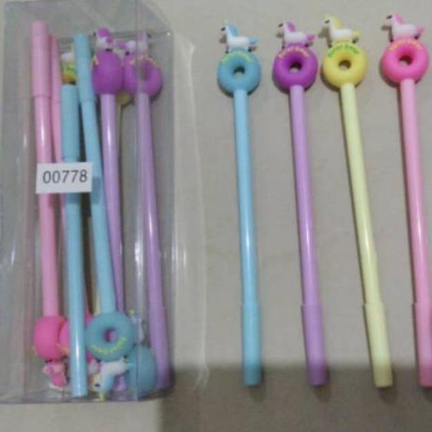 

12Pcs Pulpen Unicorn / Pulpen Unicorn Polar