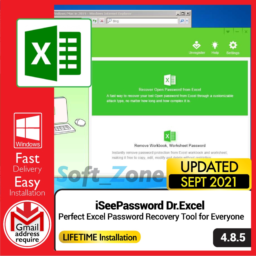 

SPsswrd Dr.Excl 4.8.5 - Prfct Excl Psswrd Rcvry Tl fr Evryn [WINDOWS x64] - Dgtl Dwnld