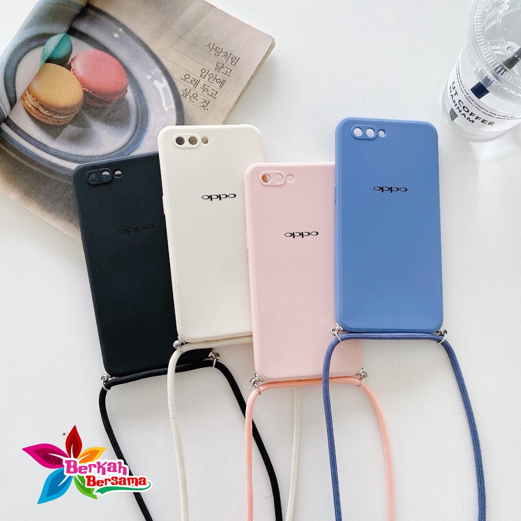 SOFTCASE SLINGCASE ORIGINAL SILIKON PELINDUNG KAMERA OPPO A1K A3S A5S A12 F9 A11K A7 A15 A15S A31 A8 BB5604