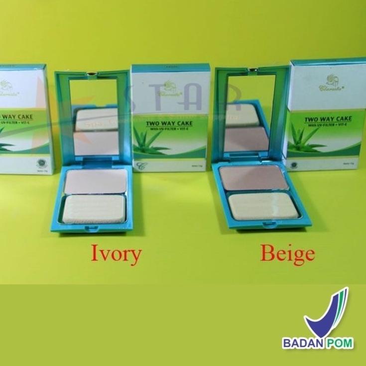 ♗ ✨STAR✨ Claresta Two Way Cake / Bedak Claresta / Bedak Padat ☻