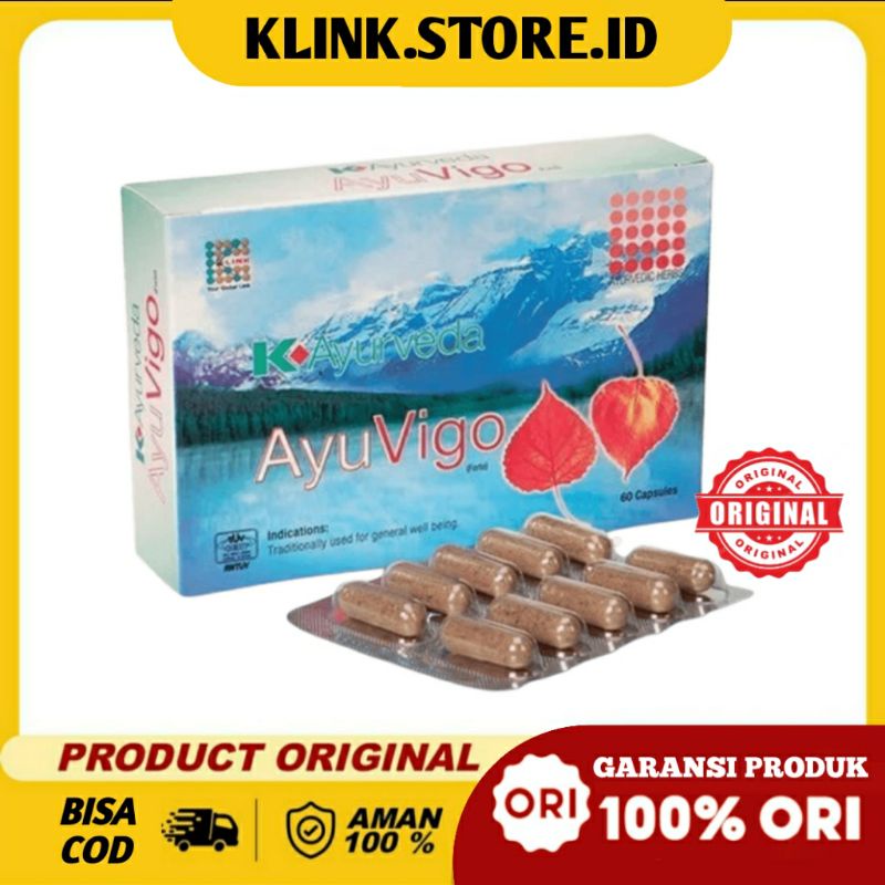 AYUVIGO K LINK AYU VIGO KLINK ISI 30 KAPSUL / 60 KAPSUL AYUVERDA