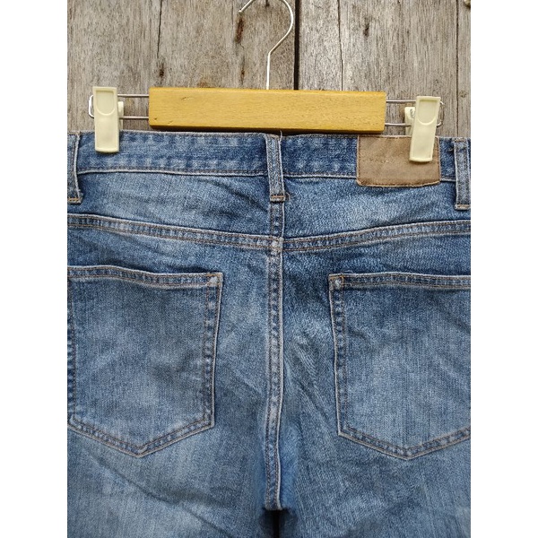 spao basic skinny jeans bluewash size 28 second original preloved