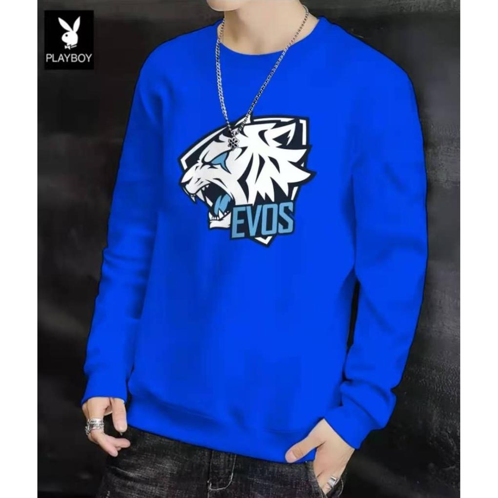 HOLLXMALL | NB KAOS LENGAN PANJANG PRIA BAJU EVOS ATASAN PRIA FASHION KAOS POLOS DISTRO KEREN COD
