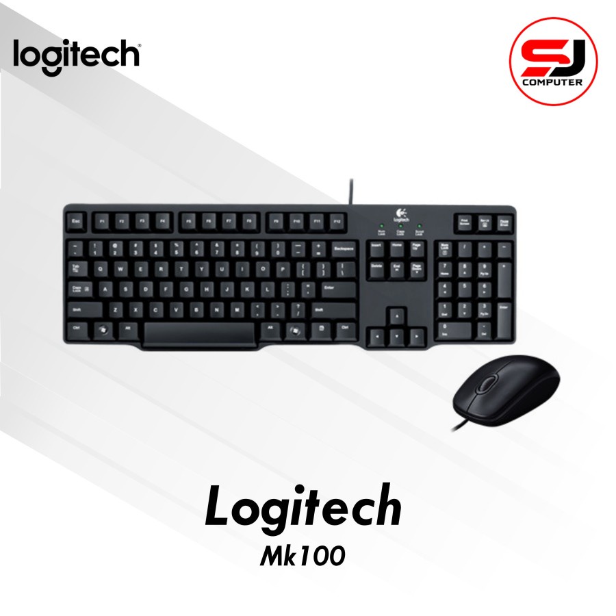 Logitech MK100 Combo Classic Desktop Original