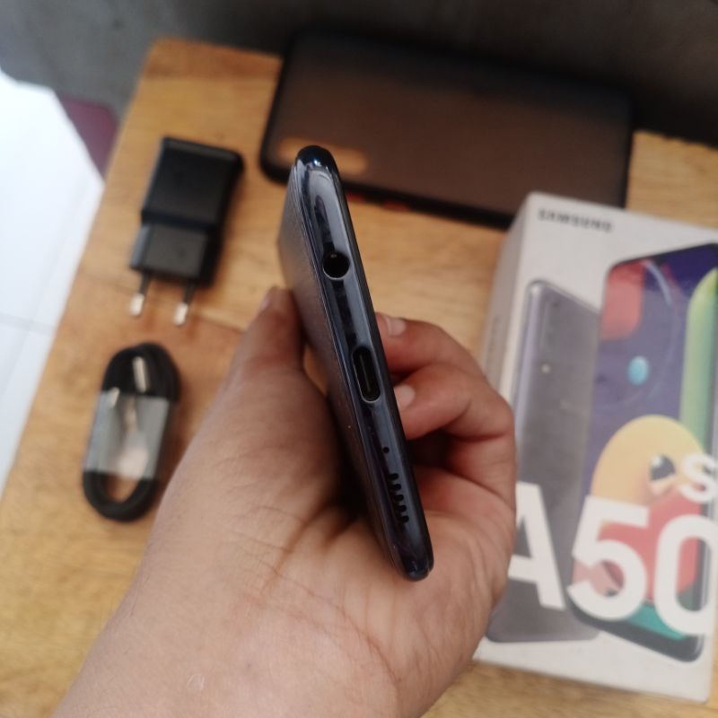 SAMSUNG A50S RAM 4/64 FULLSET SECOND BEKAS