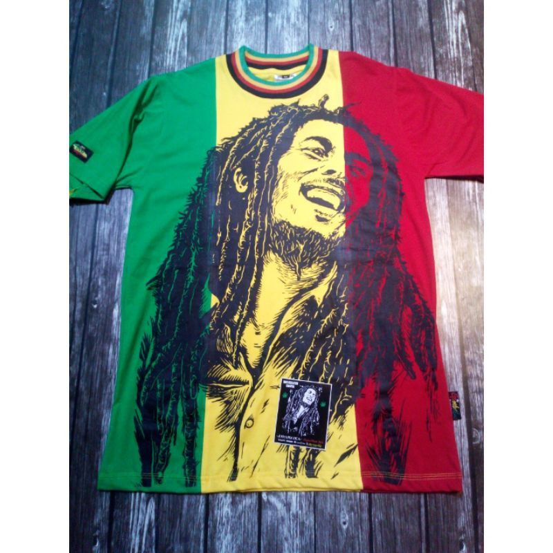 Kaos Rasta Bob Marley MKH