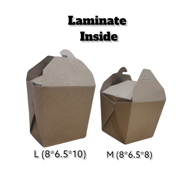 

Craft Box Food (Full Laminasi) (Medium / Large)