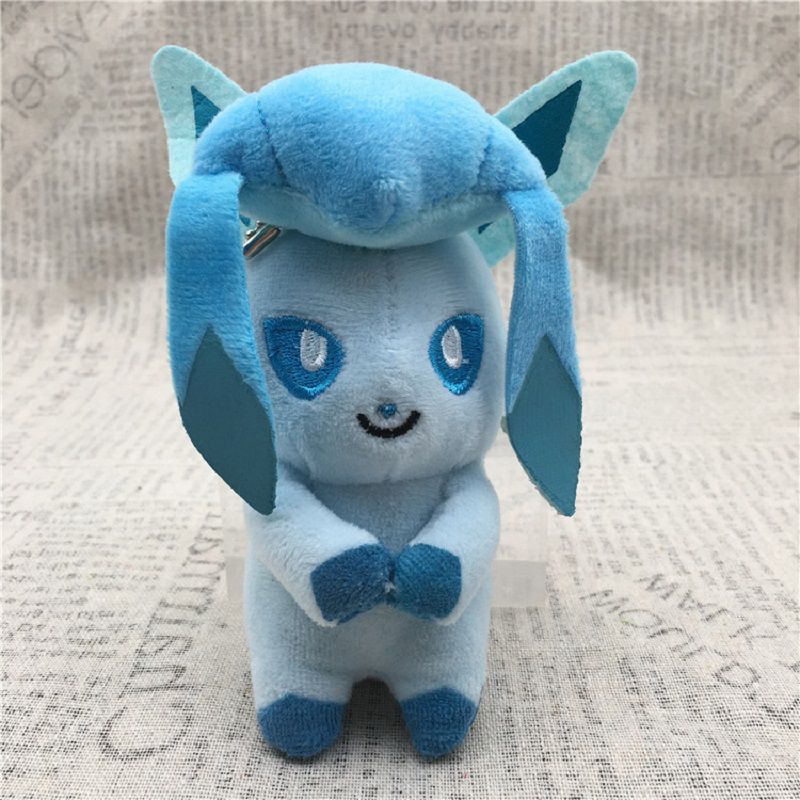 Mainan Boneka Pokemon Plush Toys Keychain Stuffed Pendant Doll Eevee Leafeon Sylveon Flareon Umbreon Vaporeon Espeon Doll Kids Birthday Gifts