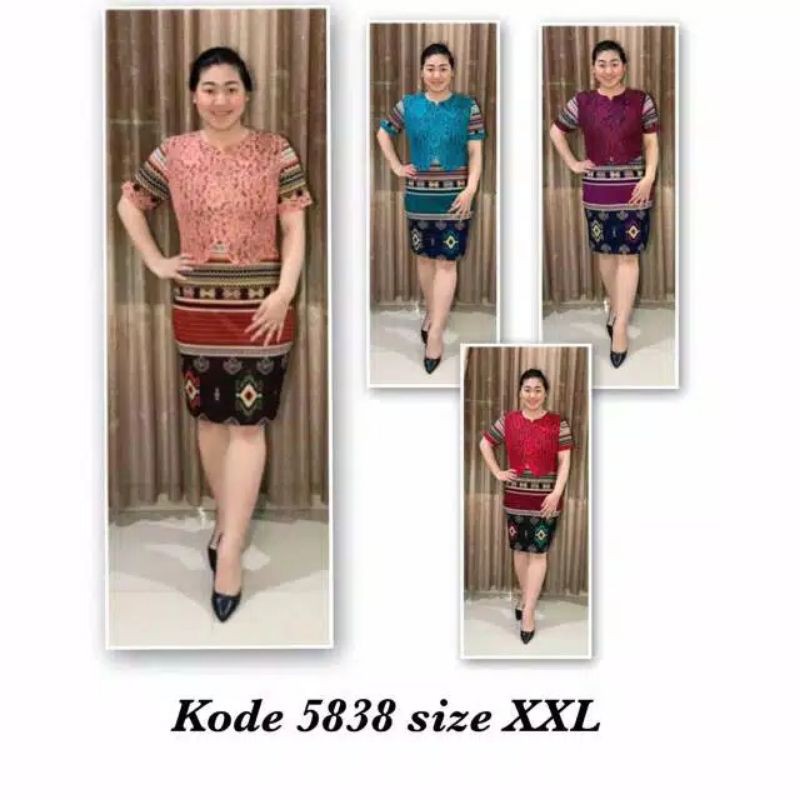 DRESS MOTIF ULOS 5838