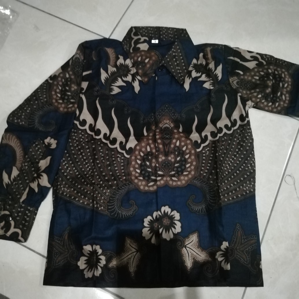 Kemeja Batik Anak - Batik Anak - Baju Batik Anak Laki Laki Umur 2-14 Tahun Kemeja Anak Batik