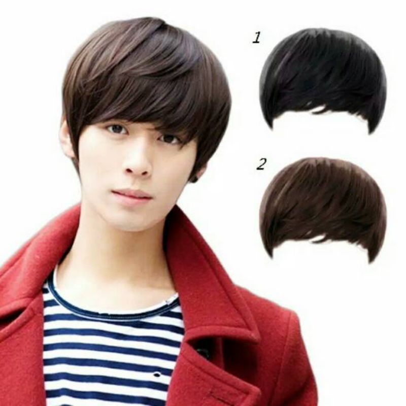 aksesoris wig korea cowok