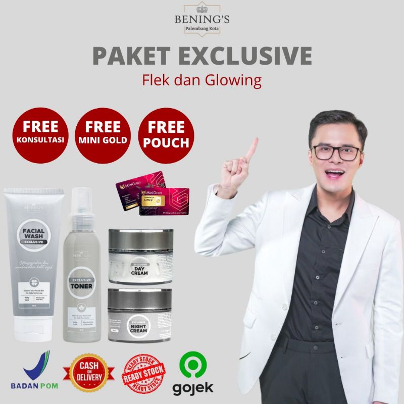 BENING'S SKINCARE DR OKY PRATAMA PAKET EXCLUSIVE | BENINGS CLINIC | BENING'S SKINCARE