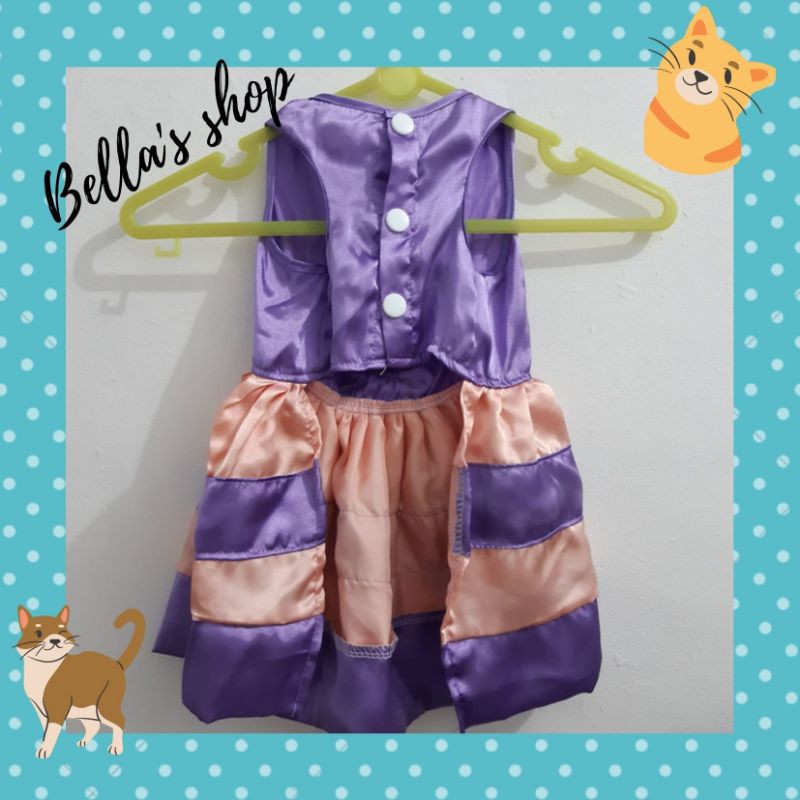 Baju Anabul Kucing Betina| Dress Kucing Betina| Baru| MURAH