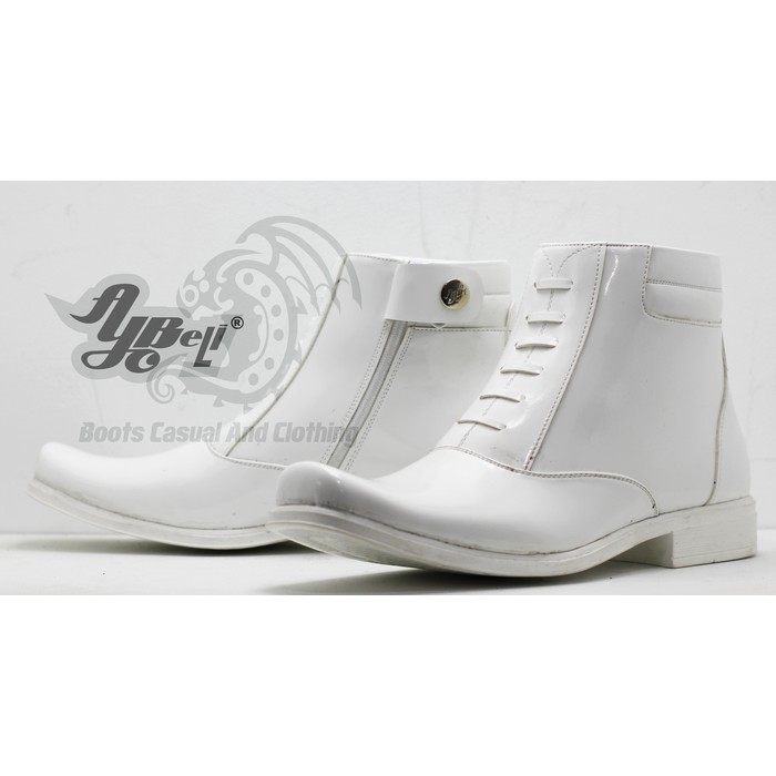 Sepatu TNI POLRI - Sepatu PUTIH PDU - PDH - TNI AL - PDL - AyoBeli 3PN - Original