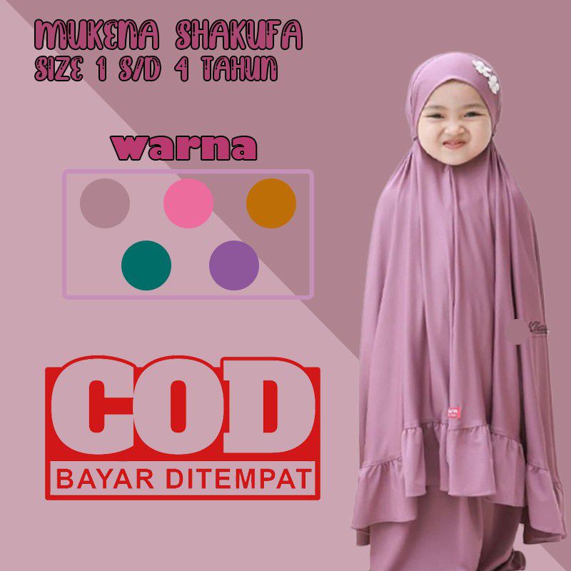 MUKENA ANAK PEREMPUAN MUKENA ANAK SHAKUFA