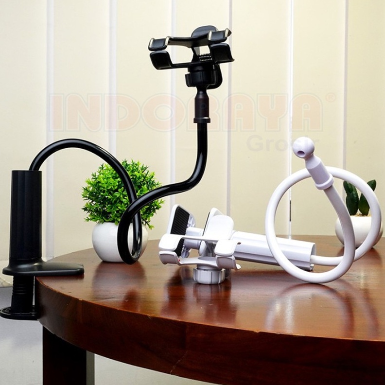 SANDARAN HP PENYANGGA HP LAZY POD STAND HOLDER HP JEPIT MEJA HOLDER LAZY POD LP-07 HOLDER LAZYPOD LP-07