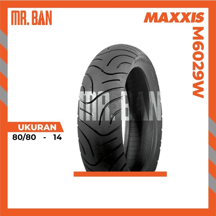 Ban Motor Maxxis Tubeless 80/80-14 M6029W TL