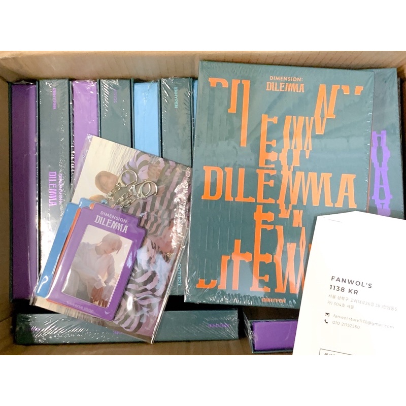 [READY STOCK] ALBUM ENHYPEN Album Vol.1 [DIMENSION : DILEMMA] + BENEFIT WEVERSE