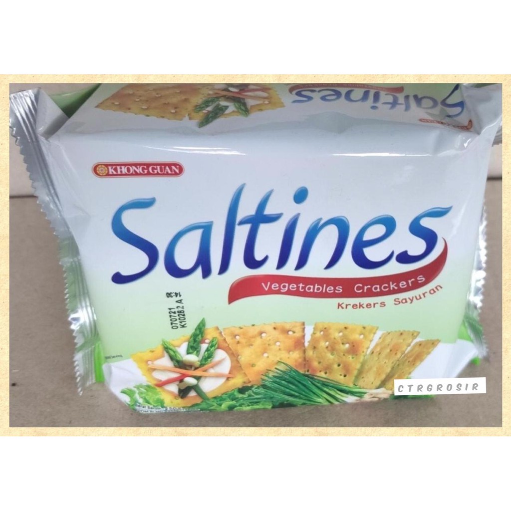 

KONGGUAN SALTINES CRACKERS PAK 150GR