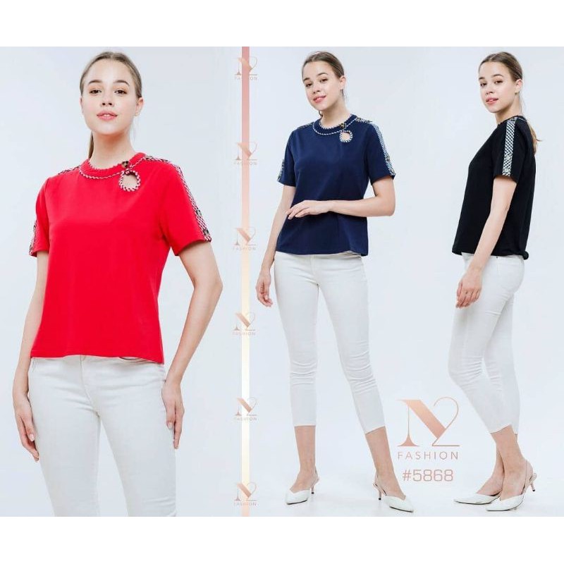 blus kaos spandex N2