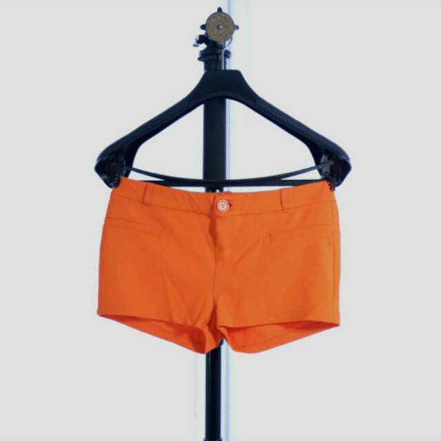 Mphosis Plain Orange Shorts
