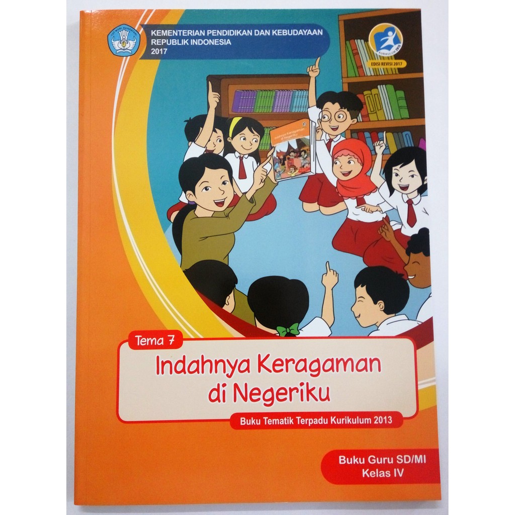 Buku Guru Tematik Sd Kelas 4 Tema 7 Revisi 2016 Shopee Indonesia