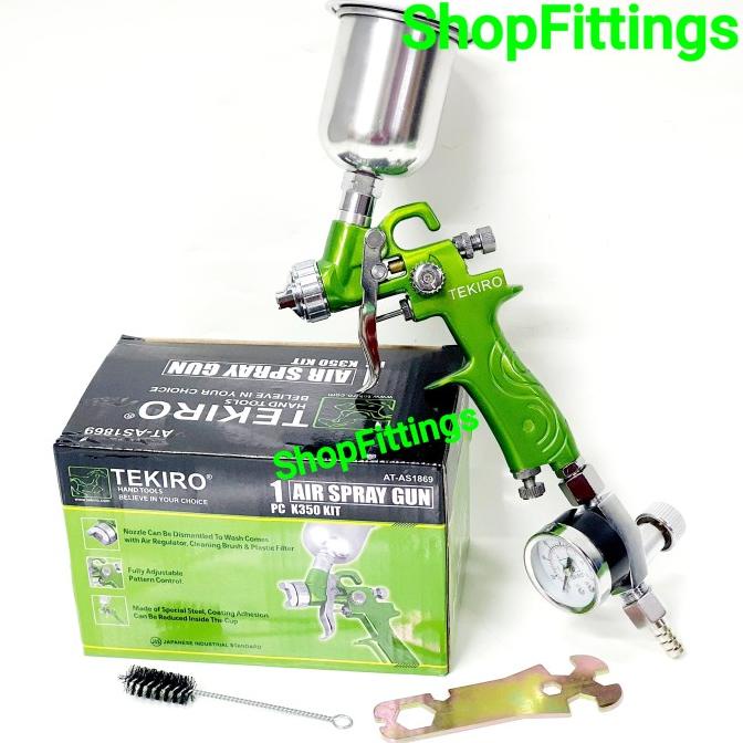 Spray Gun Mini K3 R2 Spet Tabung Atas Alat Semprot Cat Pilih Budget