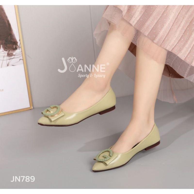 RESTOCK!! JOANNE Flat Shoes Sepatu Kerja JN789 [ORIGINAL BRAND]