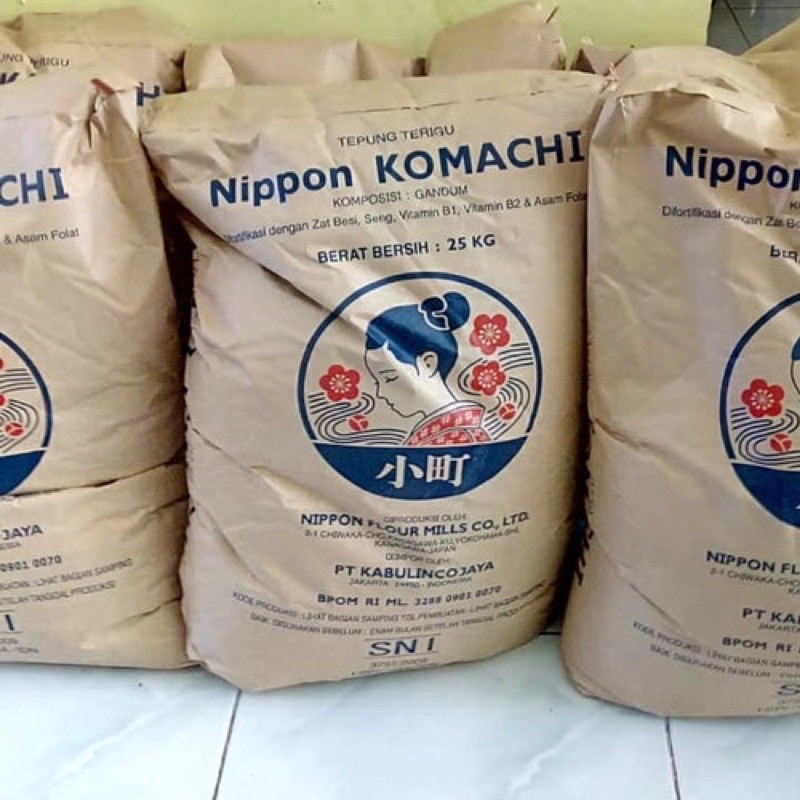 

Komachi Repack 1 Kg - Tepung Terigu Jepang Protein Tinggi