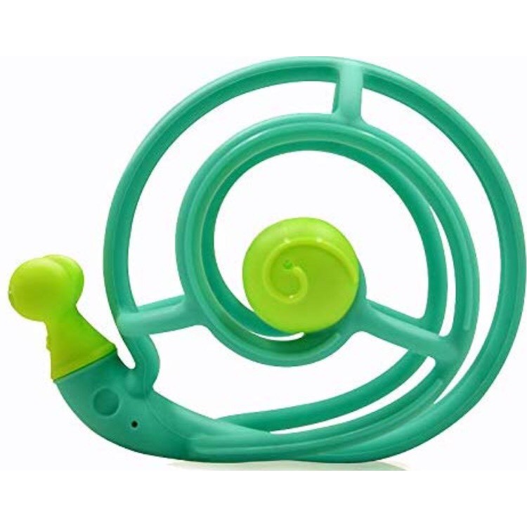 Mombella - Snail Baby Teething Rattle