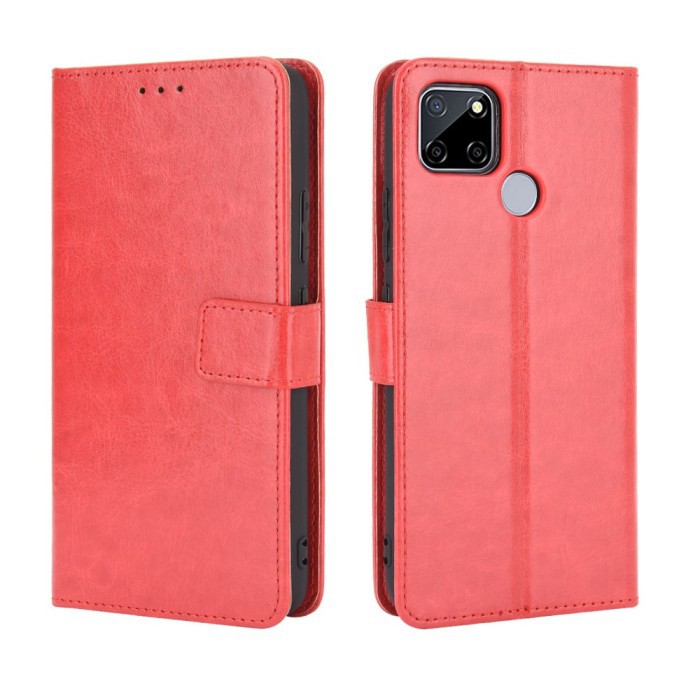 OPPO A15 FLIP LEATHER CASE DOMPET WITH SLOT CARD FLIPCOVER